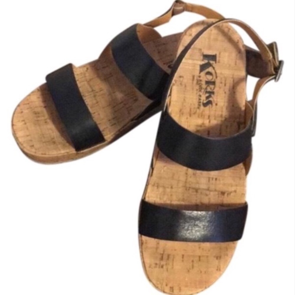 Korks Leather Sandals